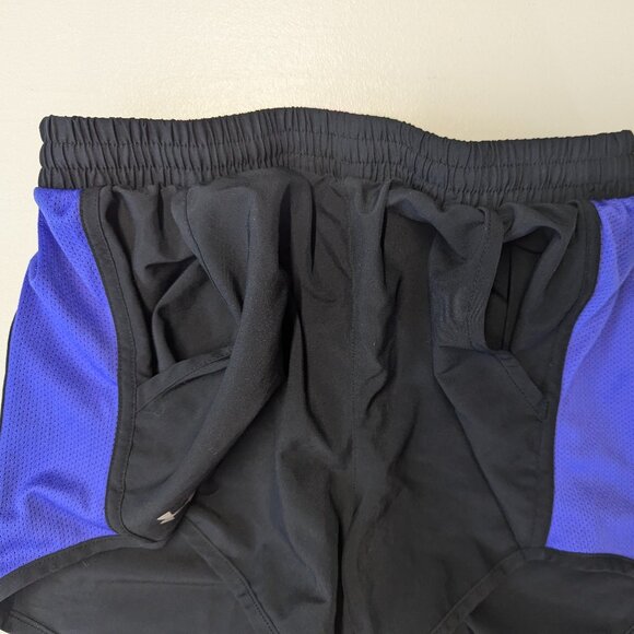 Under Armour Size Small Black and Purple Running Shorts - Picture 7 of 15